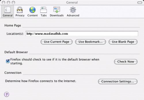Firefox - Configure Settings 2
