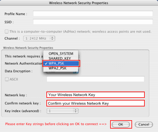 Wireless Config